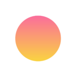 A vibrant full circle gradient from yellow to pink, representing the complete and fulfilling experience of a full-day fishing charter Key West, inviting anglers for a day packed with sun and sport.